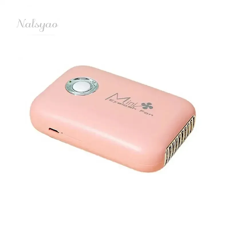 Mini Portable Eyelash Fan Dryer 3 Speed Quick Drying Blower for Lash Extension Glue Air Conditioning