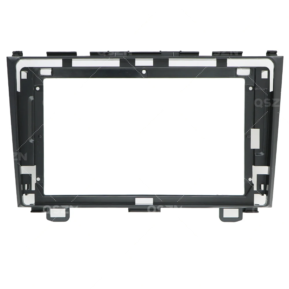 QSZN 9 inch Car Radio Frame Fascia For Honda CRV CR-V 3 2006 2007 2008 2009 -2011 Trim Panel Mount Kit Installation 2 Din Stereo