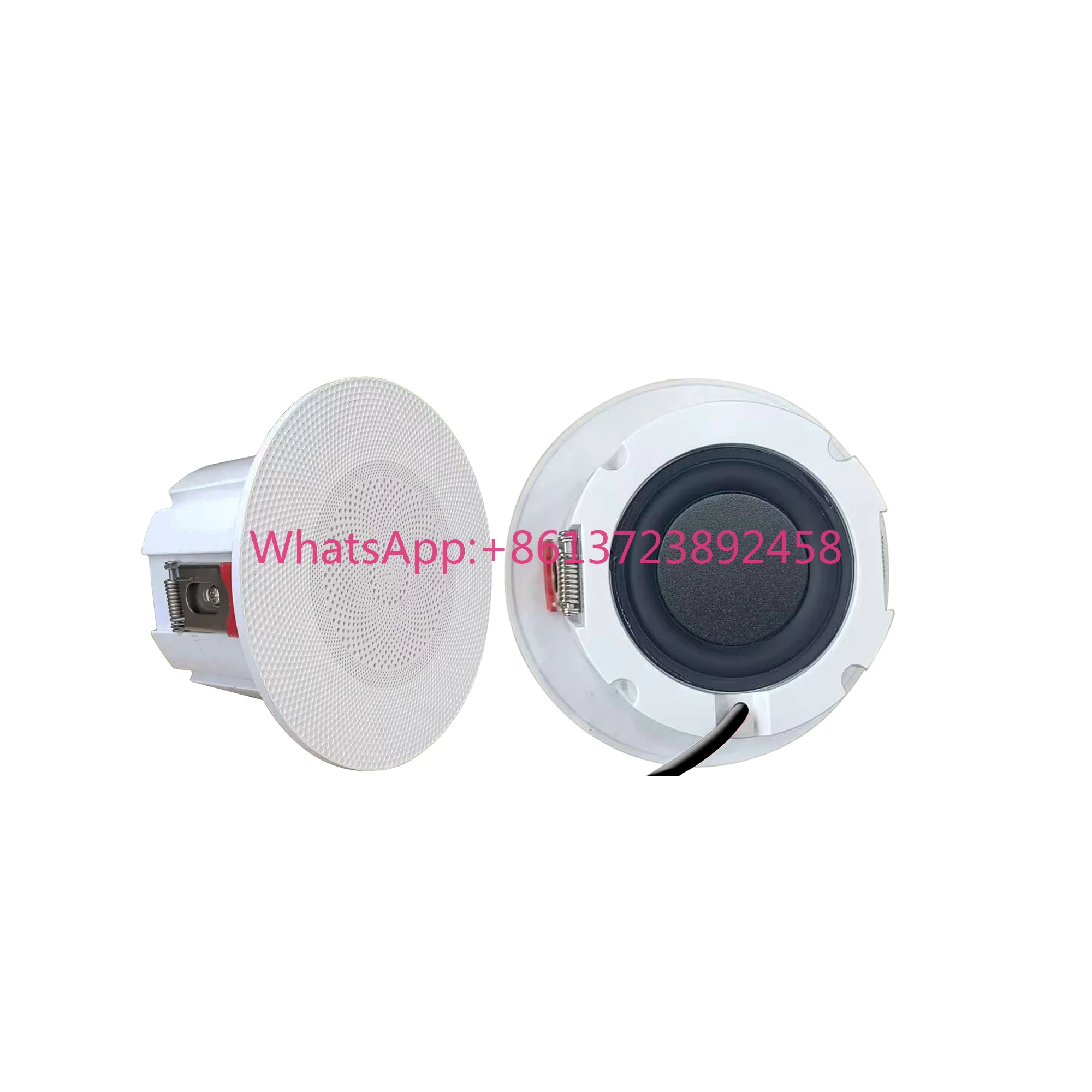 YZ-102 Factor 20W Full-Range 2.5inch Ceiling-mounted Speaker, 82dB Embedded Speakers For Home Theatre, Hotel & Background Music