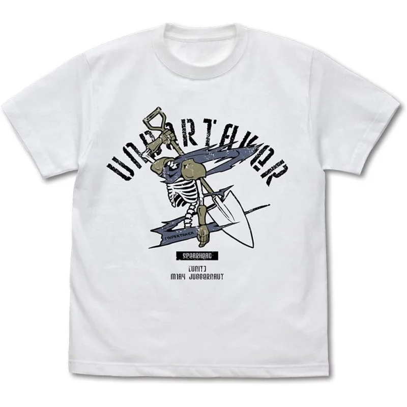 

86 -EIGHTY SIX- Undertaker Personal Mark Gift t shirt Manga graphic tee Undertaker Anime Y2K Clothes All size Tops Cartoon shirt