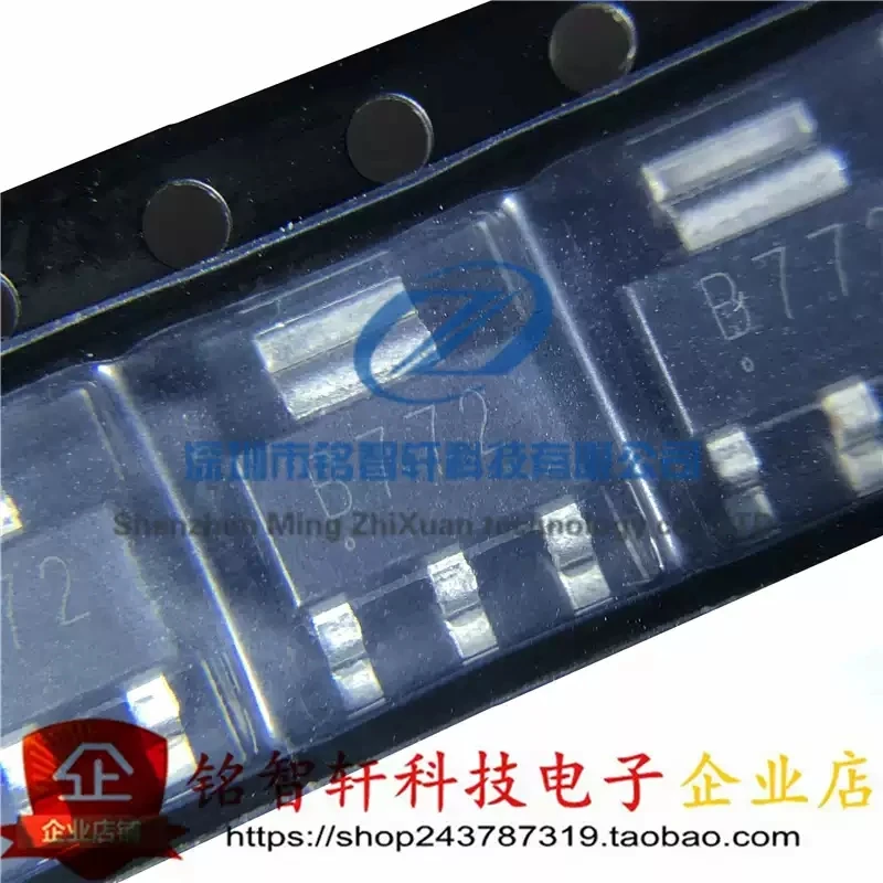 New Changdian 2SB772 B772 SOT-223 Surface mount Transistor PNP 30V 3A Original