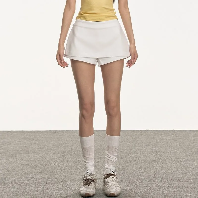 New Short Skirt for Women's Slimming Basic Simple Casual Hot Girl A-line Body-hugging Skirt
