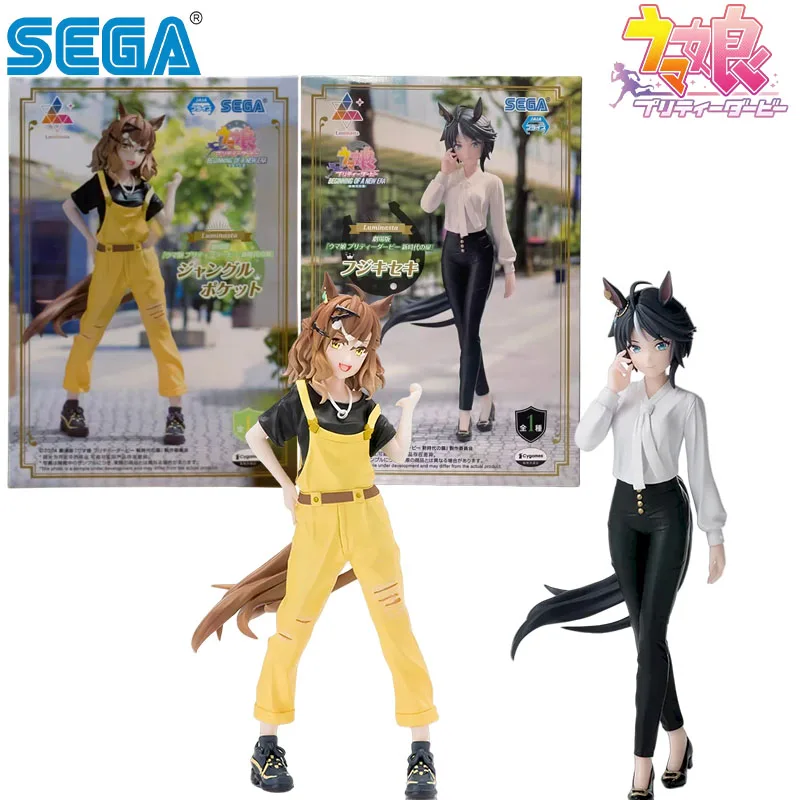 

SEGA Genuine Luminasta Umamusume: Pretty Derby Anime Character Jungle Pocket Fujikiseki Kids Gift Collection Action Toys Model