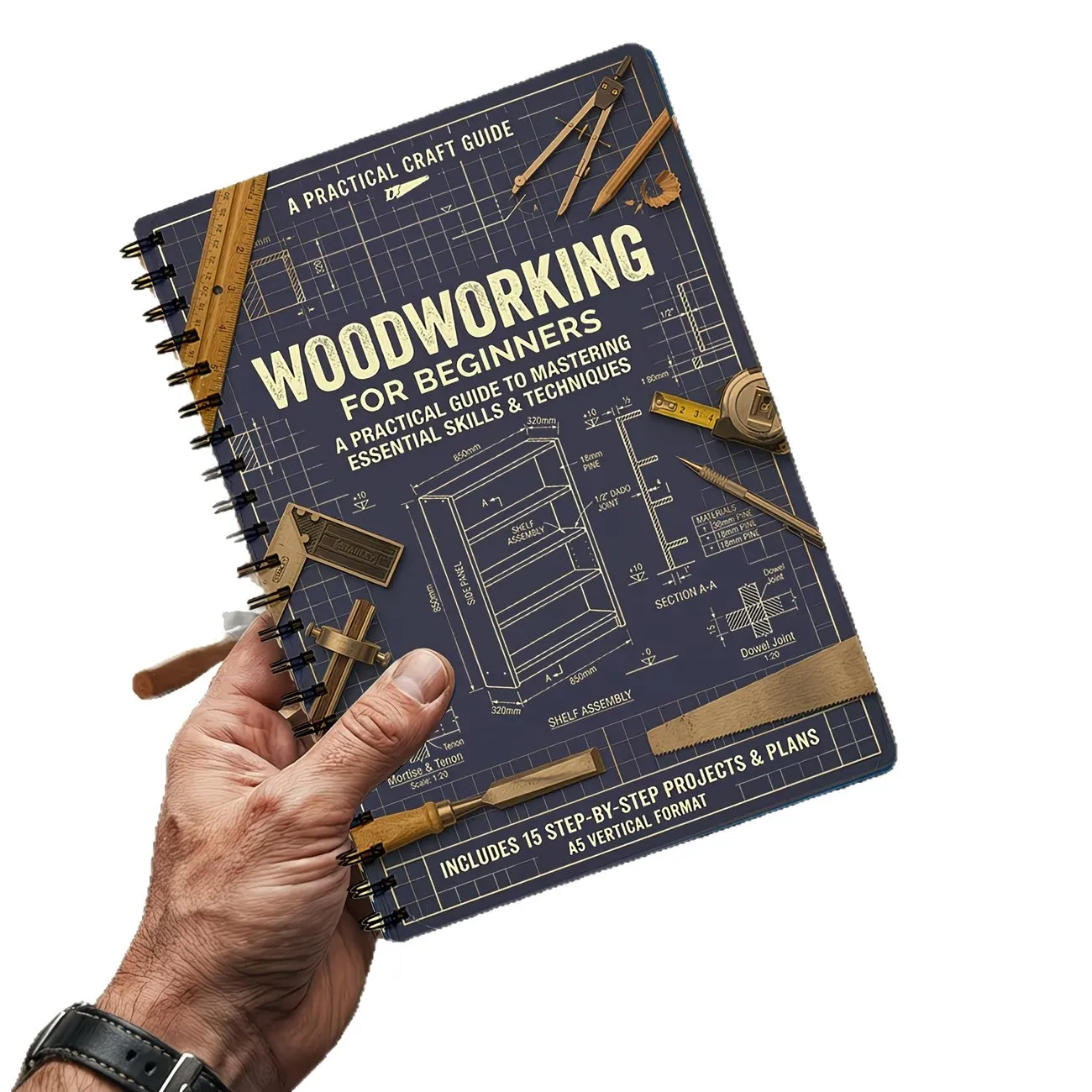Vintage Woodworking Guide Notebook 5