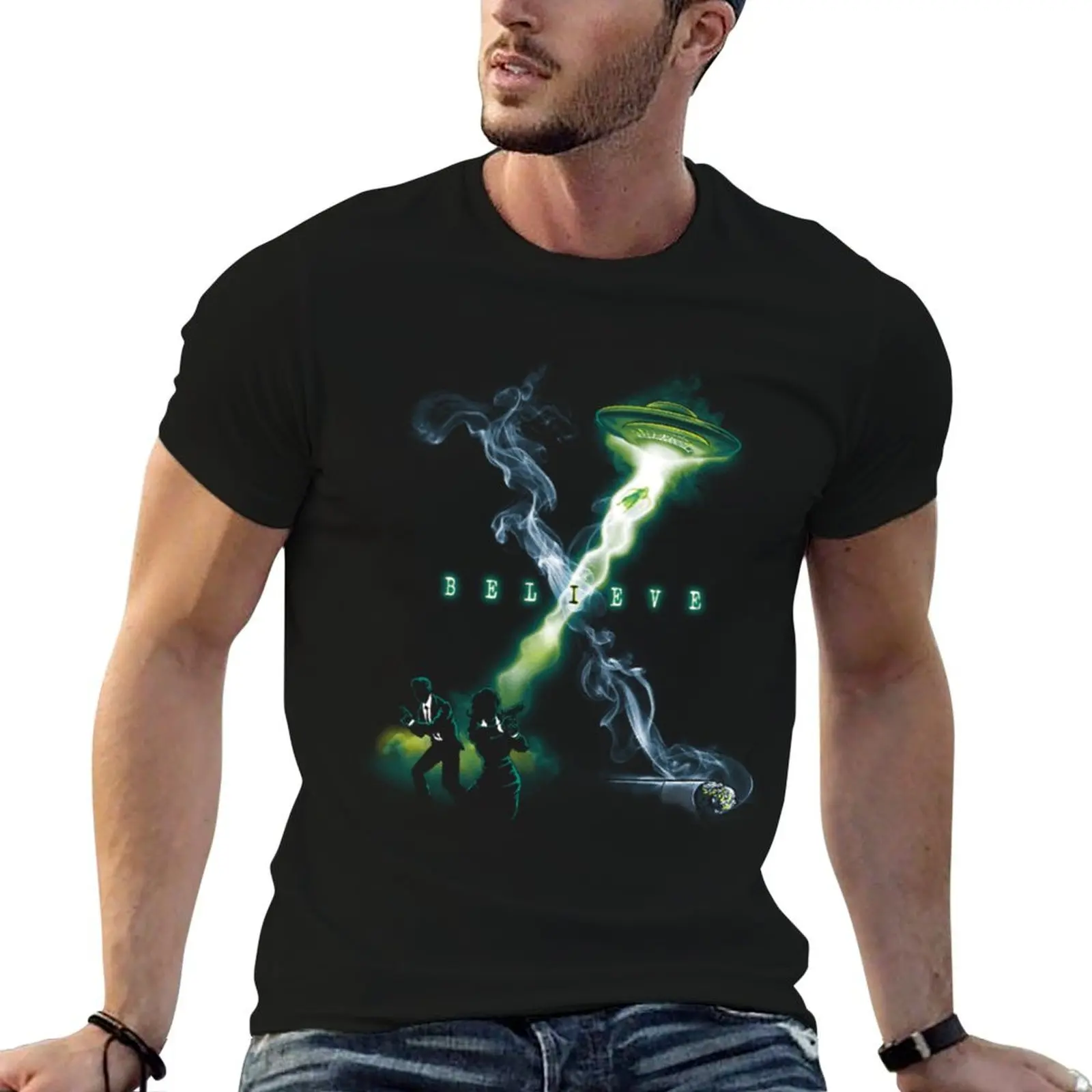 shirt Files Believe X T-ShirtI anime t T-Shirt man luxury tshirt