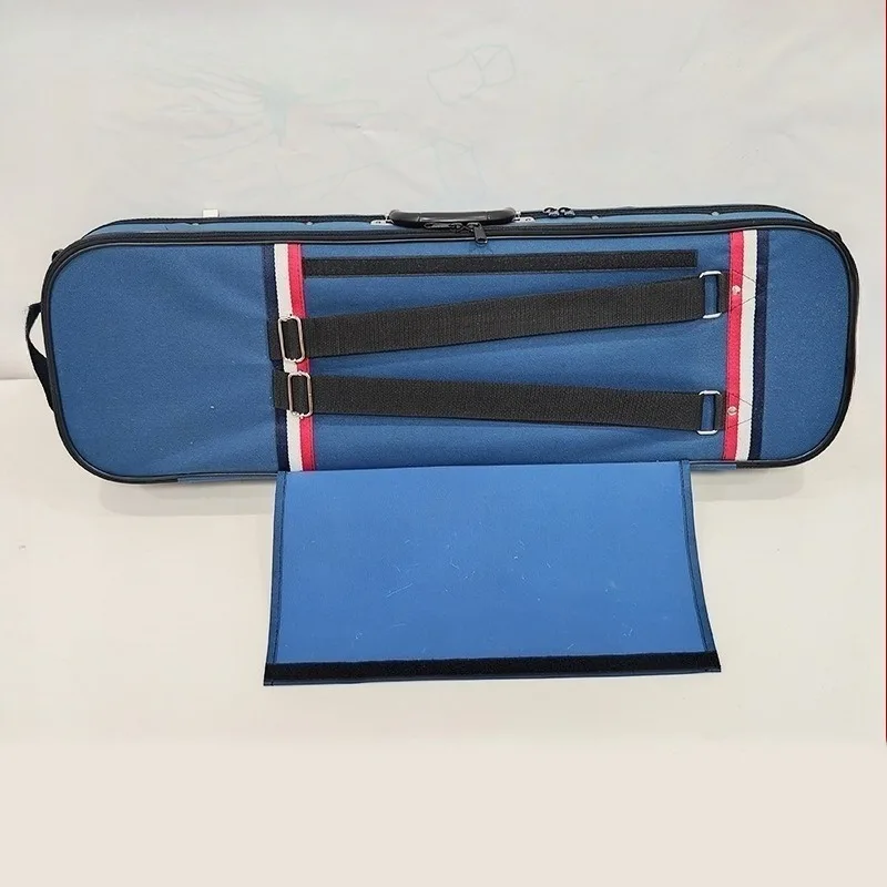 Lightweight Tri Color Woven Violin Case Children's Bottom Full Spectrum Bag Violin Case Handheld Stringed Instruments Box - Image 2