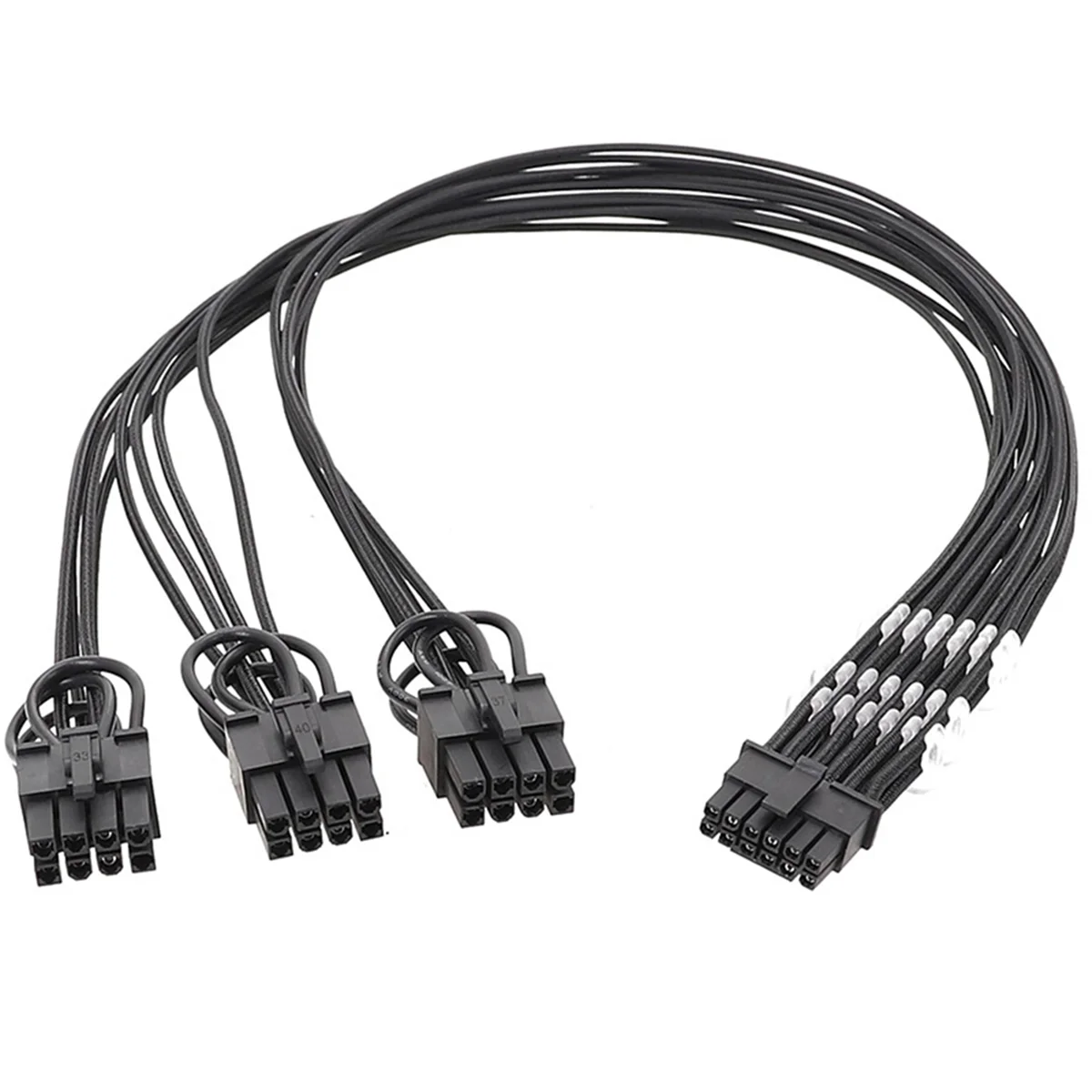 Practical PCIE 3x8Pin to 12+4PIN Power Supply Cable PCIE 12+4Pin PSU Modular Cable for Corsair Thermaltake ARESGAME Modular PSU