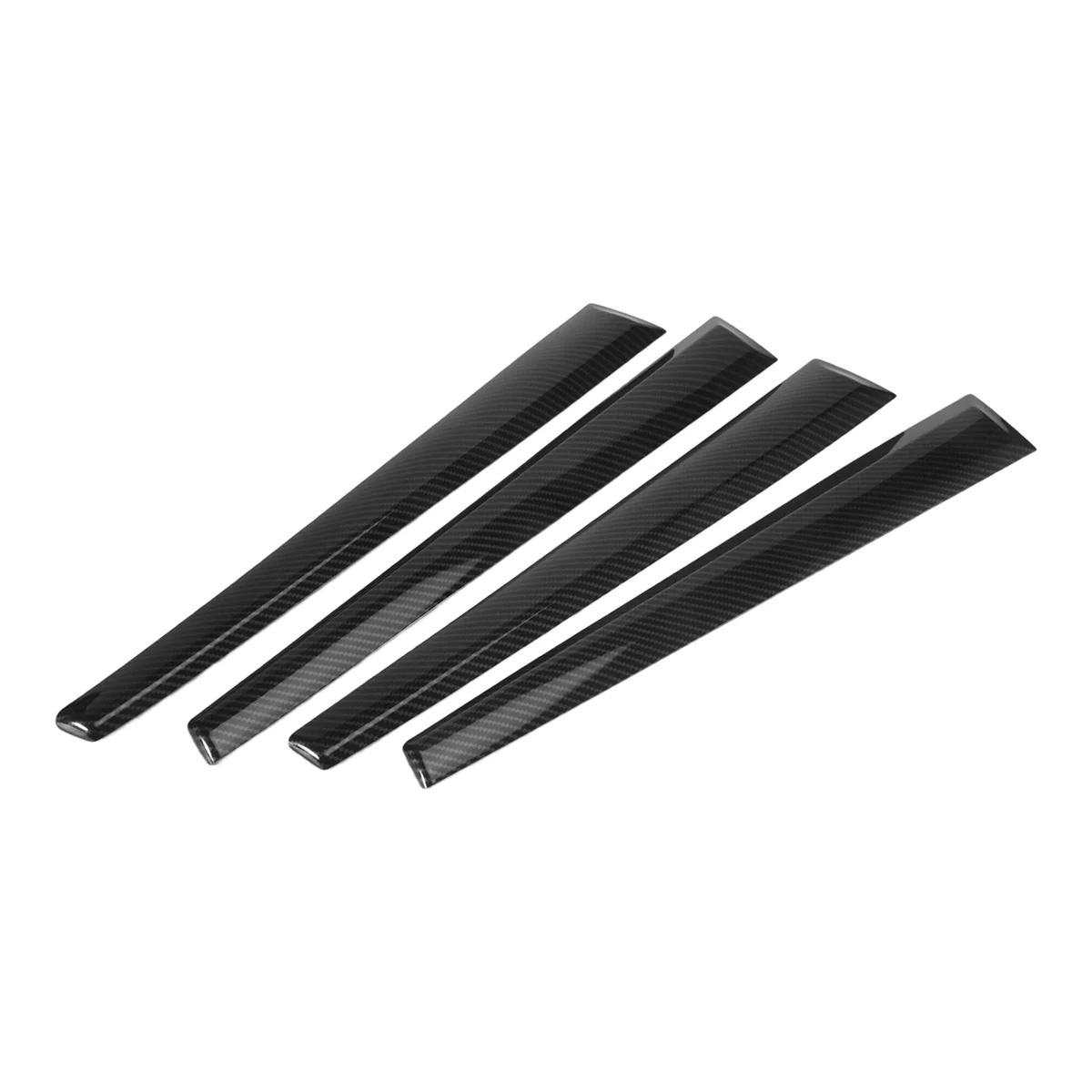 

N30R_MA Защитная панель двери автомобиля, отделка панели, АБС-пластик, углеродное волокно, 4 шт.