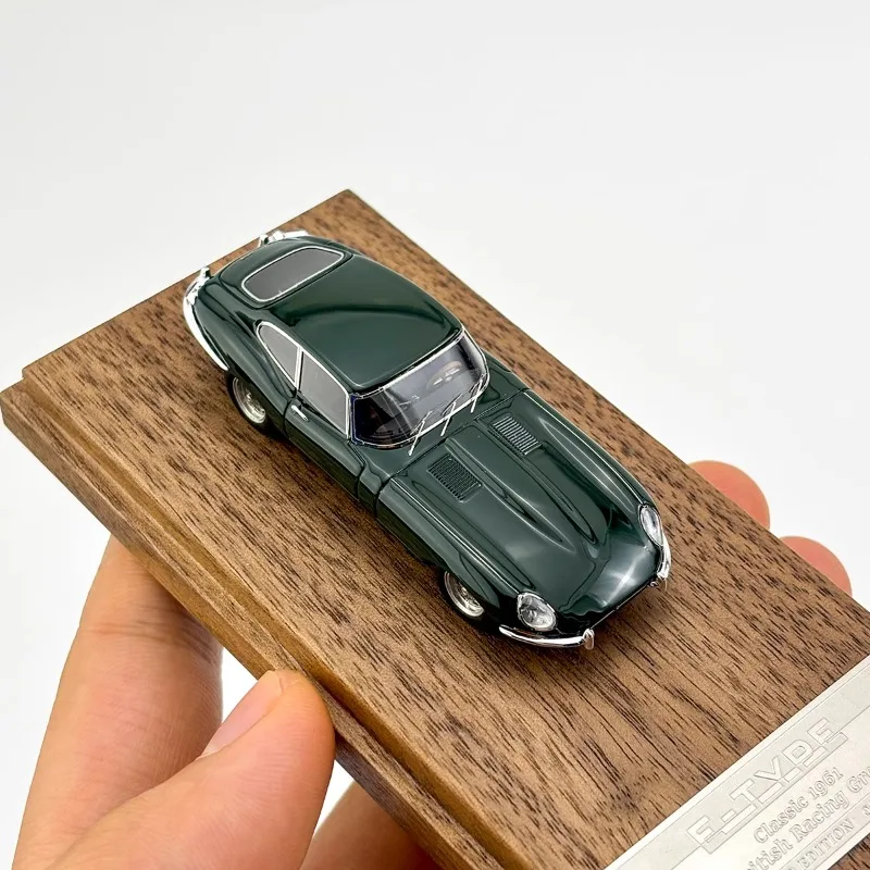 My64 1/64 Jaguar E-Type 1960 Harslegering Speelgoed Motorvoertuig Diecast Metalen Model Geschenken