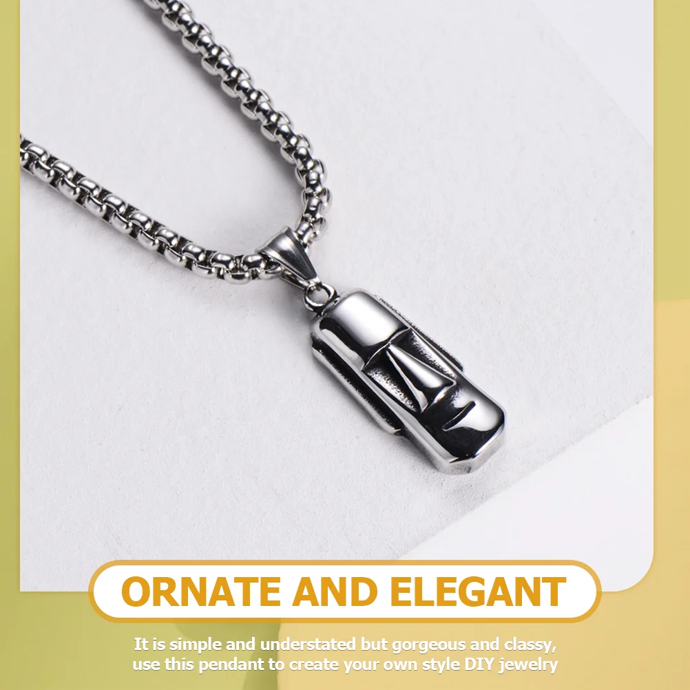 Easter Island Necklace Pendants Charms Head Men's Necklaces Jewelry Accessories Bracelet