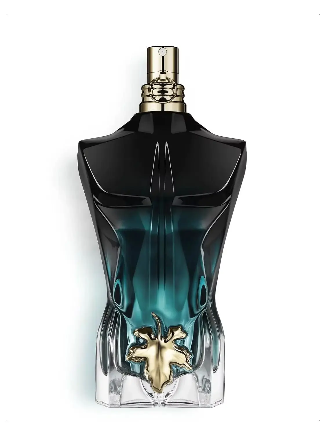 Der Unisex-Duft „Le Male“ von Jean Paul Gaultier, mit einem orientalisch-holzigen Aroma. 125ml Parfum Edp (Extra Verdünnung). Die Signature Matte Black Flasche des Black Metal Luxus-Geschenkbox-Sets