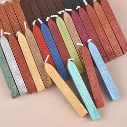 1-20pcs Wax Seal Sticks Antique Sealing Wax Sticks With Wick For Postage Letter Retro Vintage Wax Seal Stamp Wedding Invitation