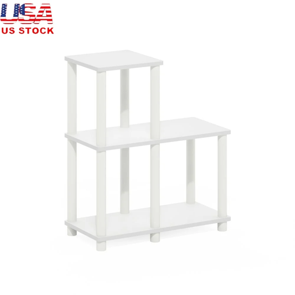 

Multipurpose Decorative Shelf Display Rack Easy Assembly No Tools Required Space Saving Modern Design Home Storage Solution