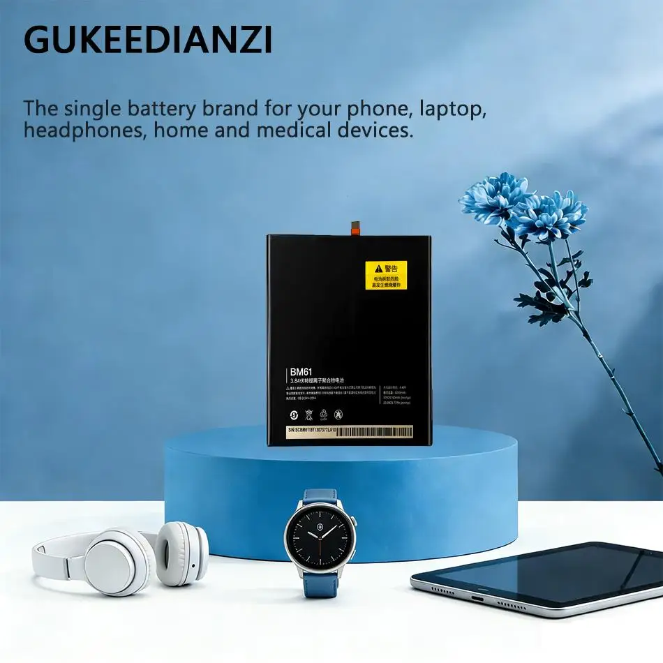 

Надежная батарея BM61 емкостью 6010 мАч для планшета Xiaomi Mipad 2 с высокой производительностью