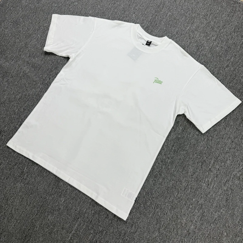 2026 Europe American Loose Casual Patta T-shirt High Quality Letter Pattern Print Short Sleeve PATTA Top Tee