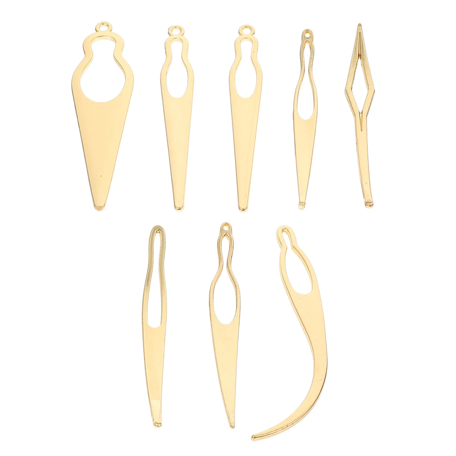 

8pcs Crochet Hooks Stainless Steel Dreadlocks Braids Interlocking Tools WearResistant Hair Accessories Convenient Small Size