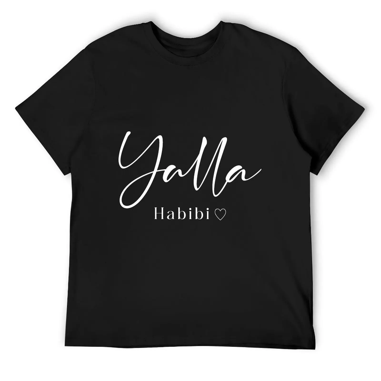 

yalla habibi T-Shirt customs aesthetic clothes sweat shirts, men