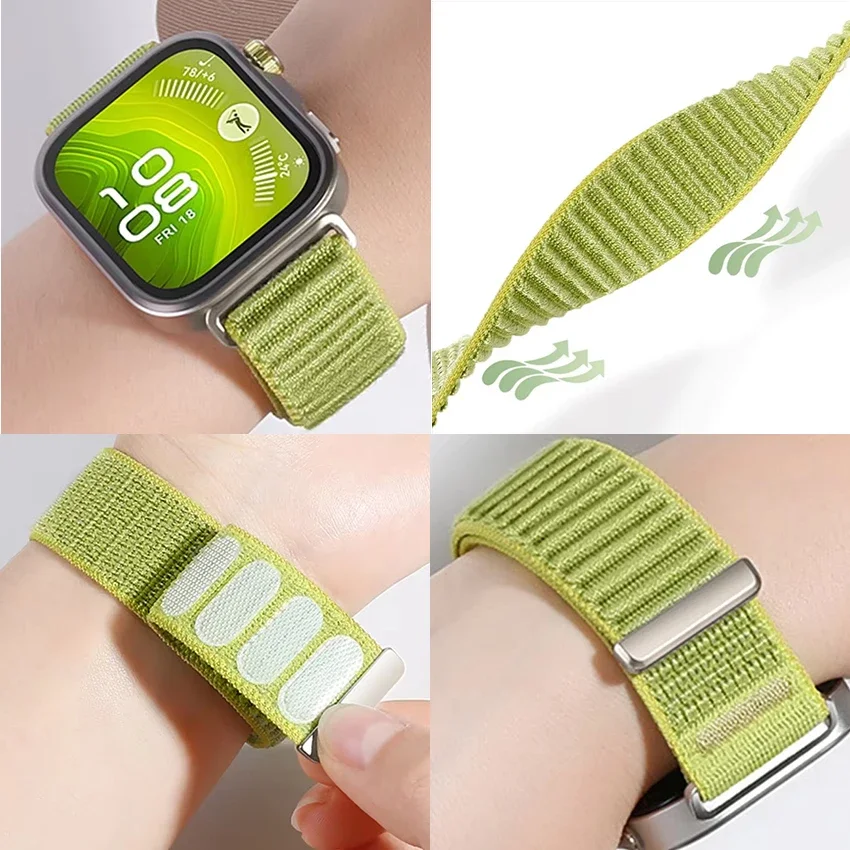 �y�Z�[�����zHuawei Watch Fit 5 4 3�p�����i�C�������[�v�X�g���b�v�AHuawei Watch Fit 5 Pro�A�N�Z�T���[�p�҂ݍ��݉��K�ʋC���o���h