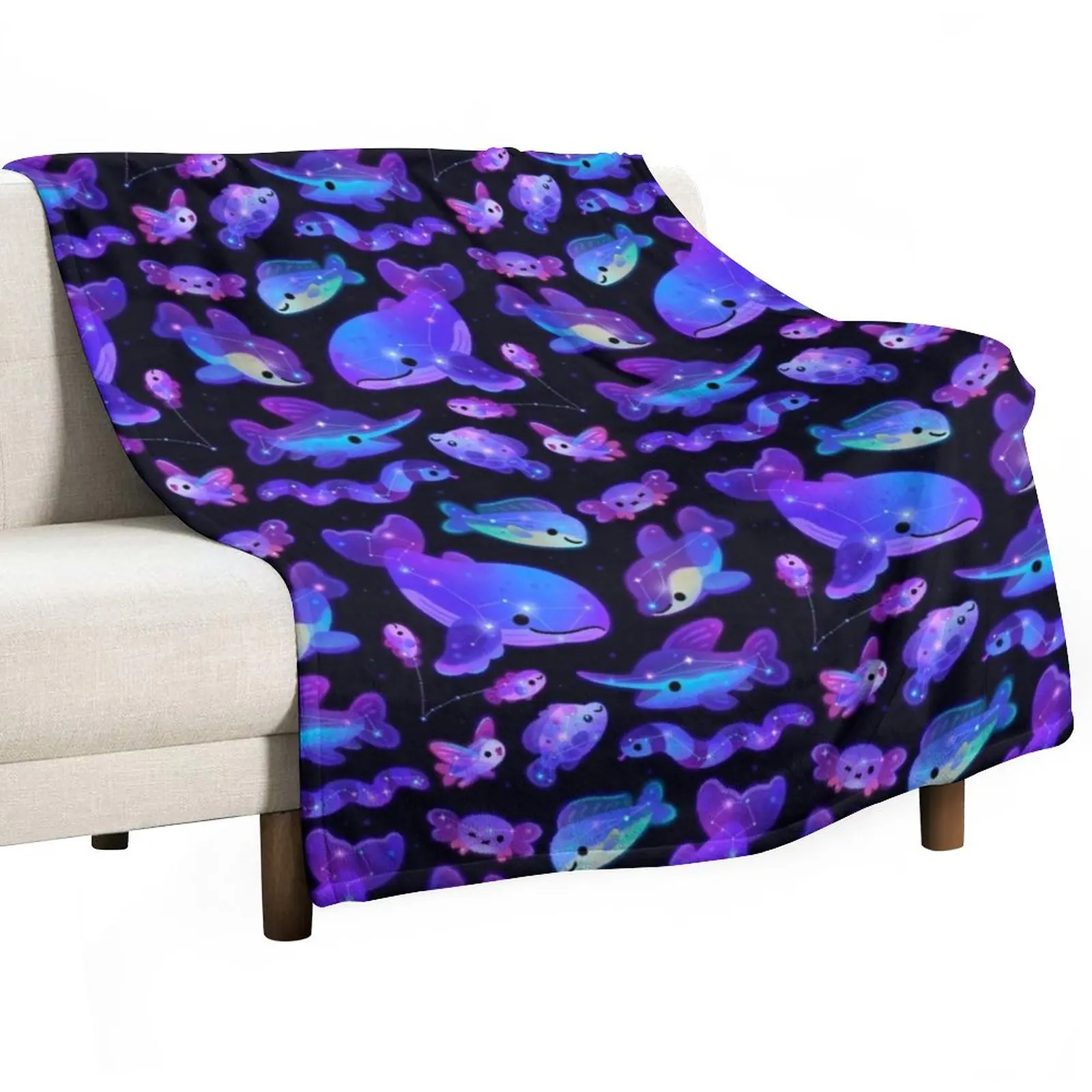 

Ocean constellations Throw Blanket Flannels Blanket Polar blanket Extra Large Throw Blanket Blanket Luxury