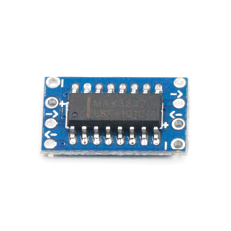 1 개/몫 미니 RS232 MAX3232 레벨 TTL 레벨 컨버터 보드 직렬 컨버터 보드 Dropshipping