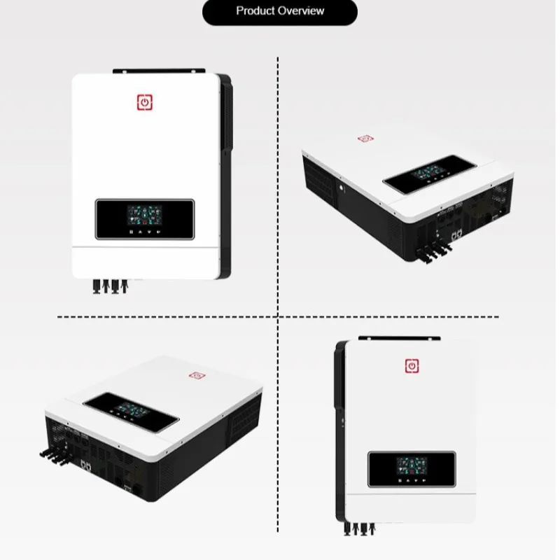 MAX-10.2KW Sinus Murni ke AC Hybrid Inverter RS485 / RS232