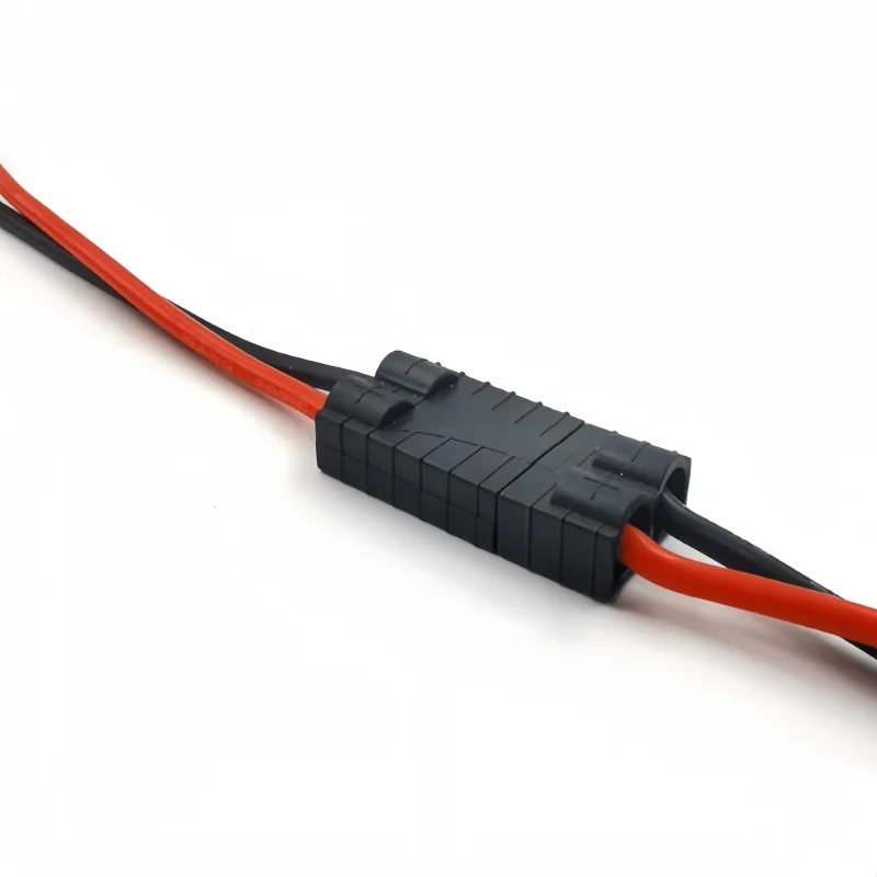TRX Battery Plug with Cable, 16AWG Male and Female Connectors, Extra Soft, High Temperature Resistant, Single-Ended Cable view 6