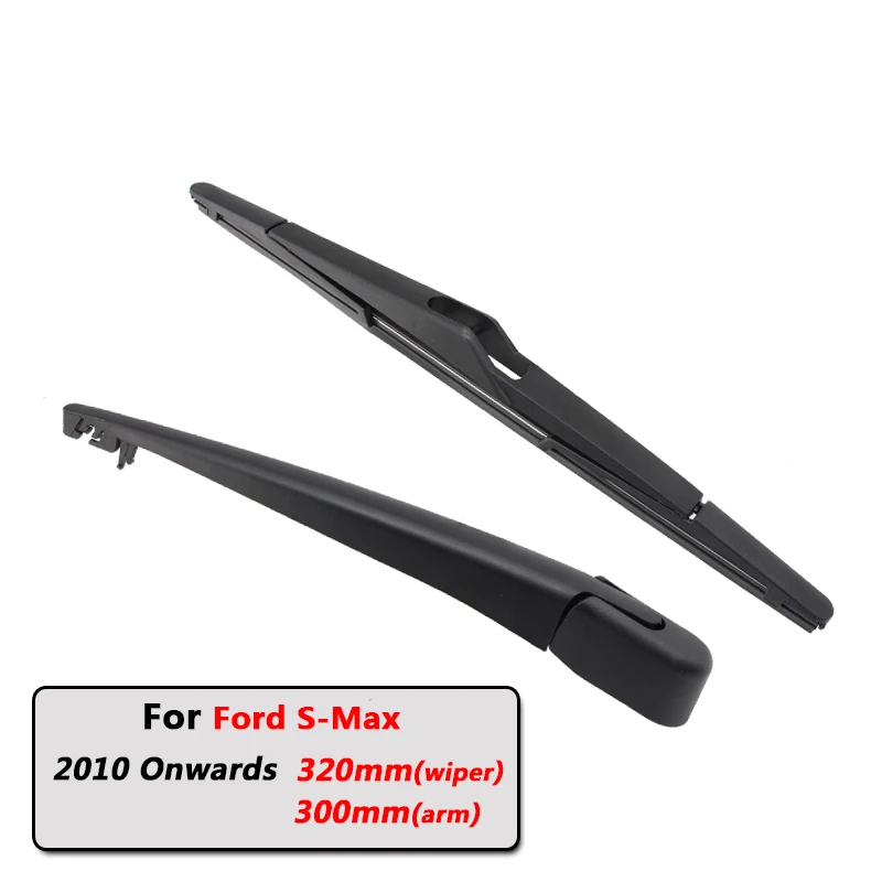 

Car Rear Wiper Blade Blades Back Window Wipers Arm For Ford For S-MAX Hatchback (2010 Onwards) 320mm Auto Windscreen Blade