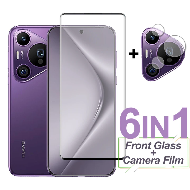 

For Huawei Pura 70 Pro Screen Protector Full Cover Tempered Glass Protective Camera Lens Film For Huawei Pura 70 Pro Plus Ultra