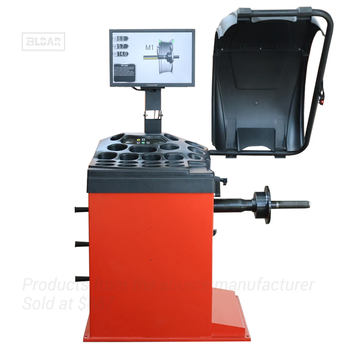 

Compact Digital Wheel Balancer Machine With CE Certification Ready To Ship