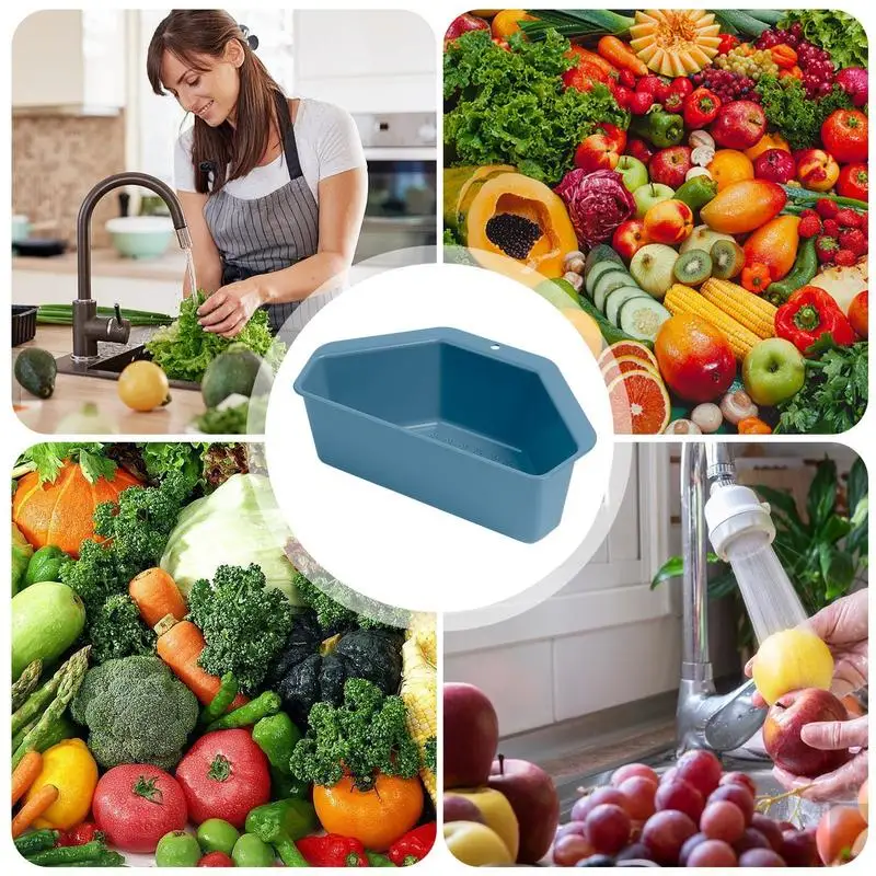 Multifunctional Drainage Basket Kitchen Sink Filter Swan Drain Basket Garbage Filter Shelf Strainer Leftover Sink Hanging Rack