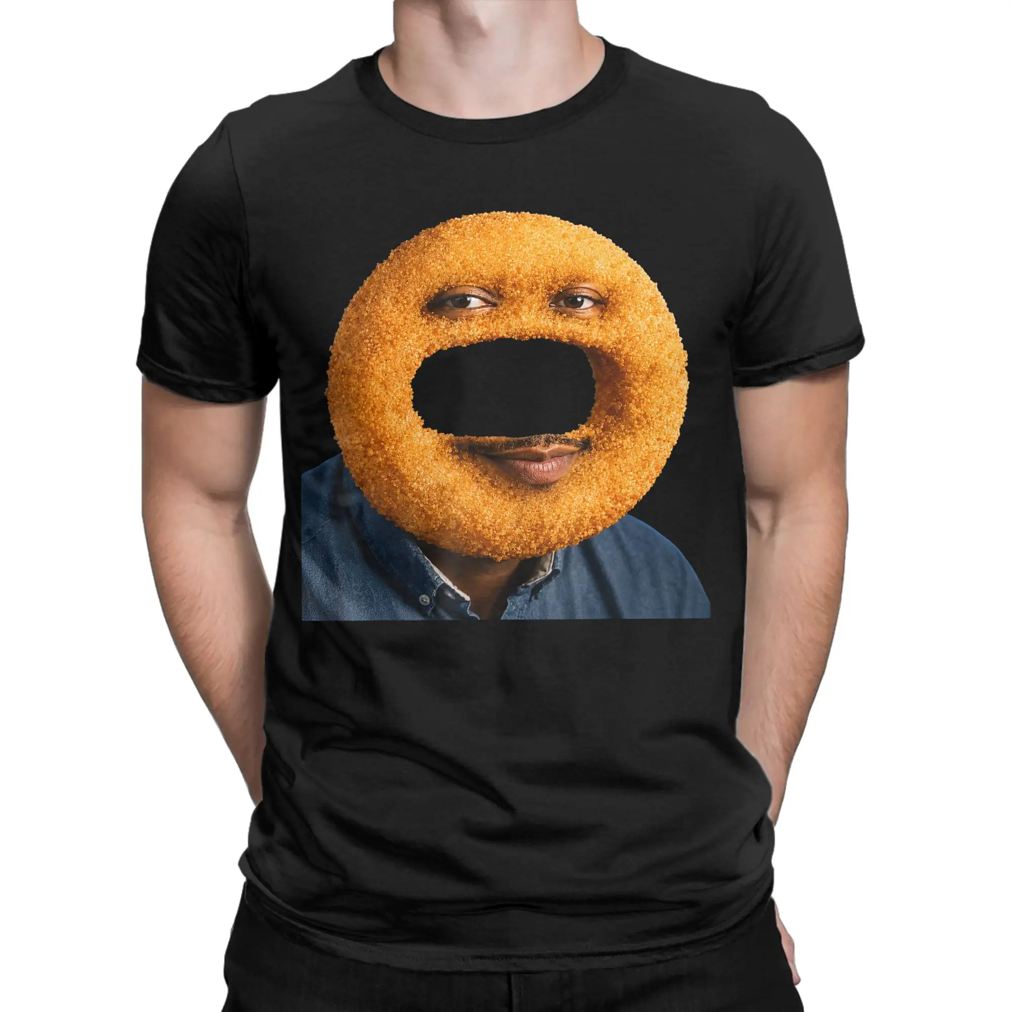 Funny Sonion Ring Tuff Meme GenZ = T-Shirts for Men  Amazing Cotton Tees Round Neck Short Sleeve T Shirt Gift Idea Clothes