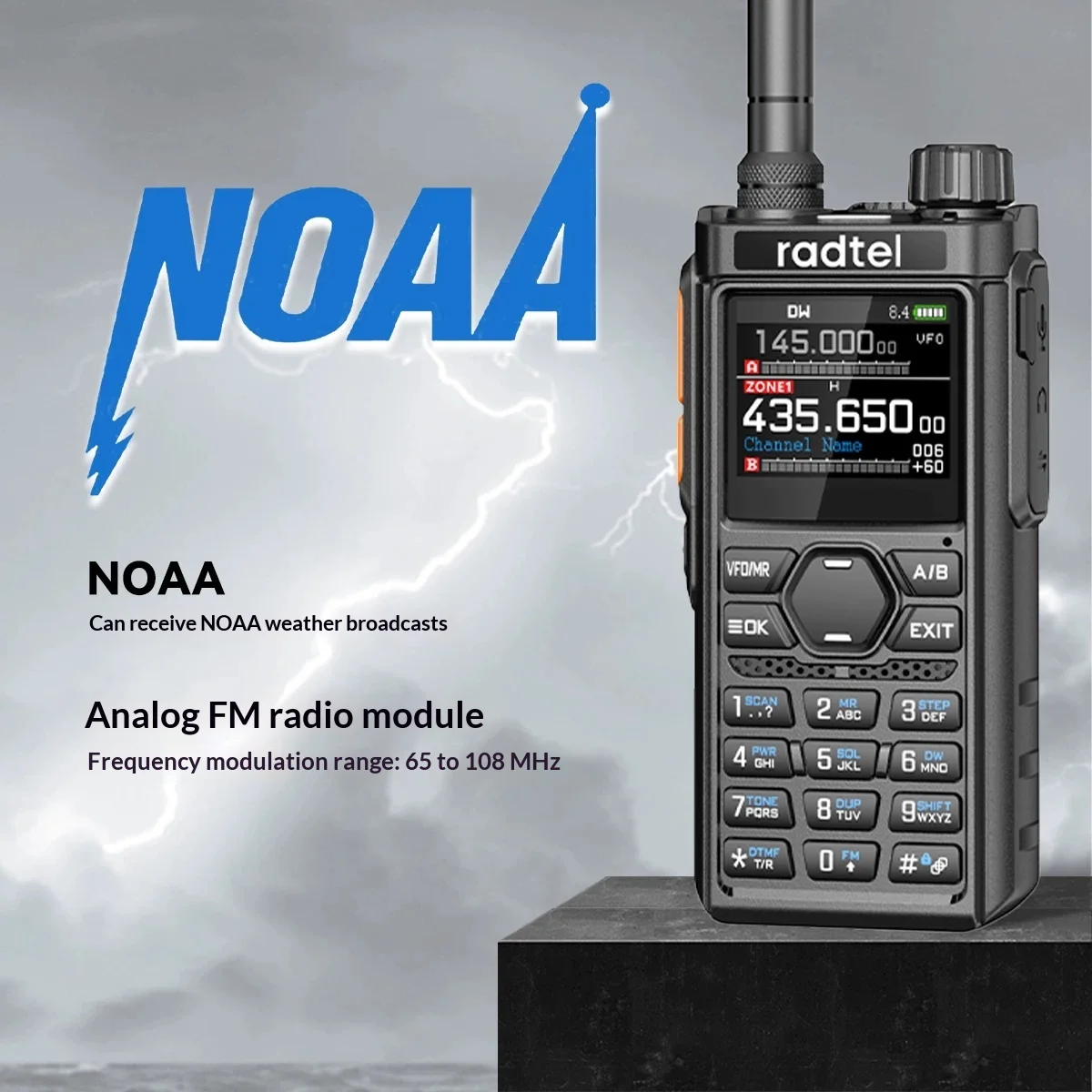 radtel-rt-910b-ham-radio-bluetooth-app-programmable-multi-band-6-meter-45-59mhz-handheld-two-way-walkie-talkie