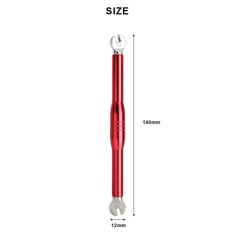 Llave para radios de bicicleta – Herramienta portátil de aluminio para MTB - imagen 5