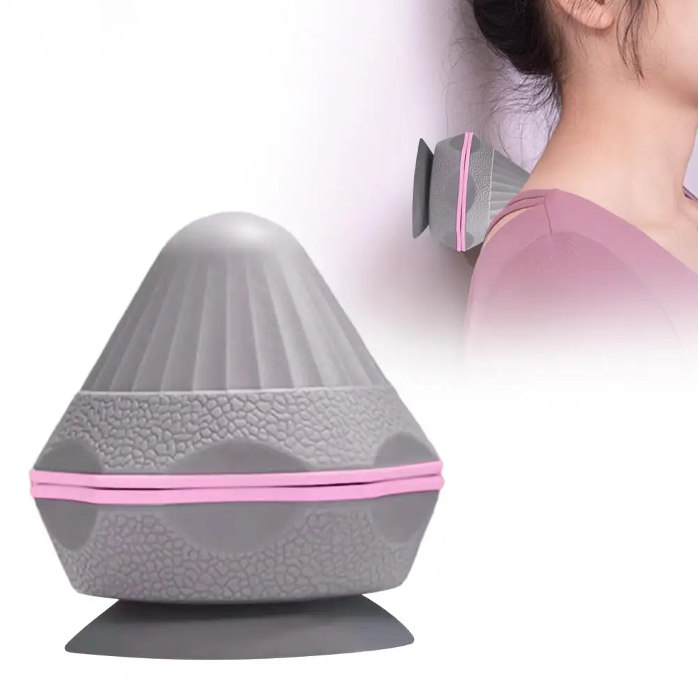 Wall-mounted Fascia Cone Suction Cup Design Non-slip Muscle Relaxation Psoas Thoracic Spine Fascia Ball Yoga Supplies 요가