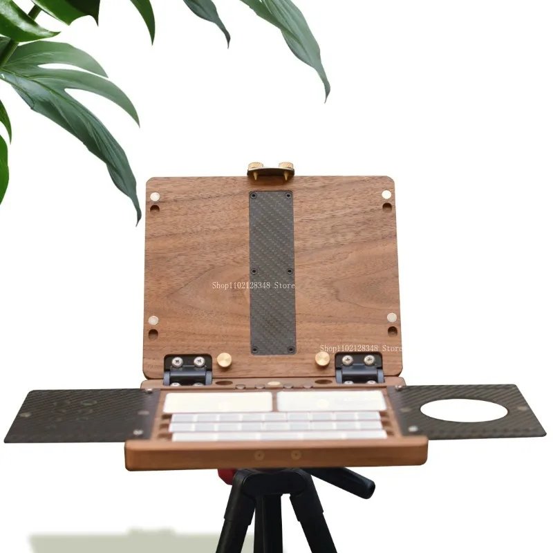 

Wooden Portable Watercolor Painting Board Easel Art Supplies Student Outdoor Sketching Painting Creation Water Color Palette Box