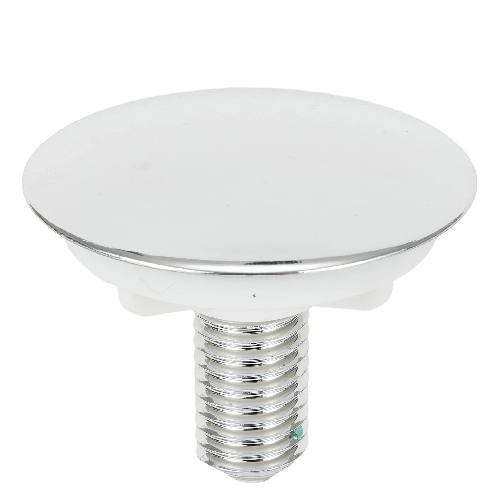 Tap Hole Blanking Plate For Kitchen Sink Overflow ABS Material Cover Fits Standard Drain Hole Sizes 16mm Through 35mm Securely