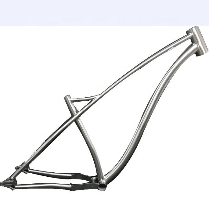 Fashion Style  MTB Titanium Bike Frame with Sliding Dropout