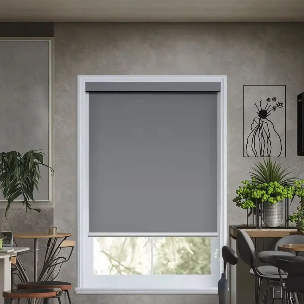 

Motorized Roller Shades with Smart Home Control. Total Blackout, UV & Privacy Protection. Works with Alexa/Google. Easy Installa