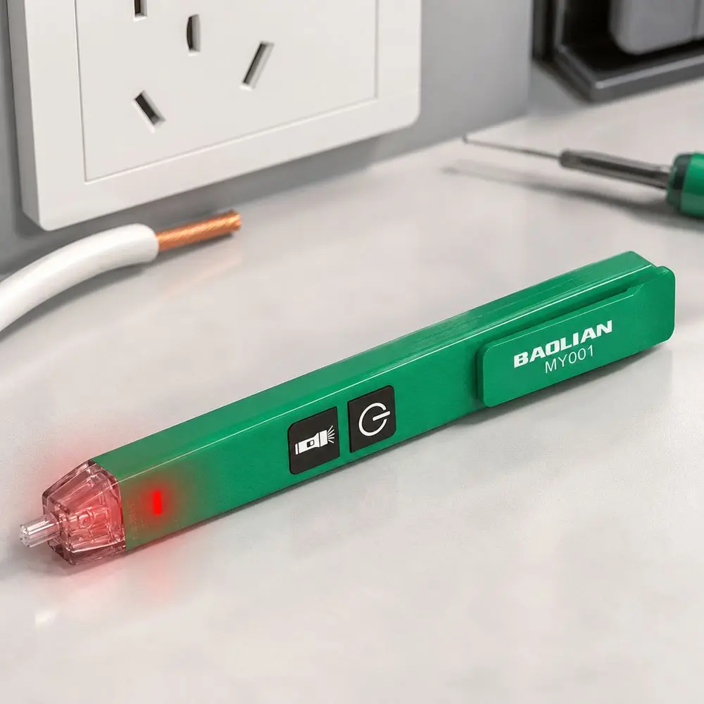 Non Contact Voltage Detector Pen Non-Contact Sensing Smart Induction NCV Tester Pen Breakpoint Detection Plastic