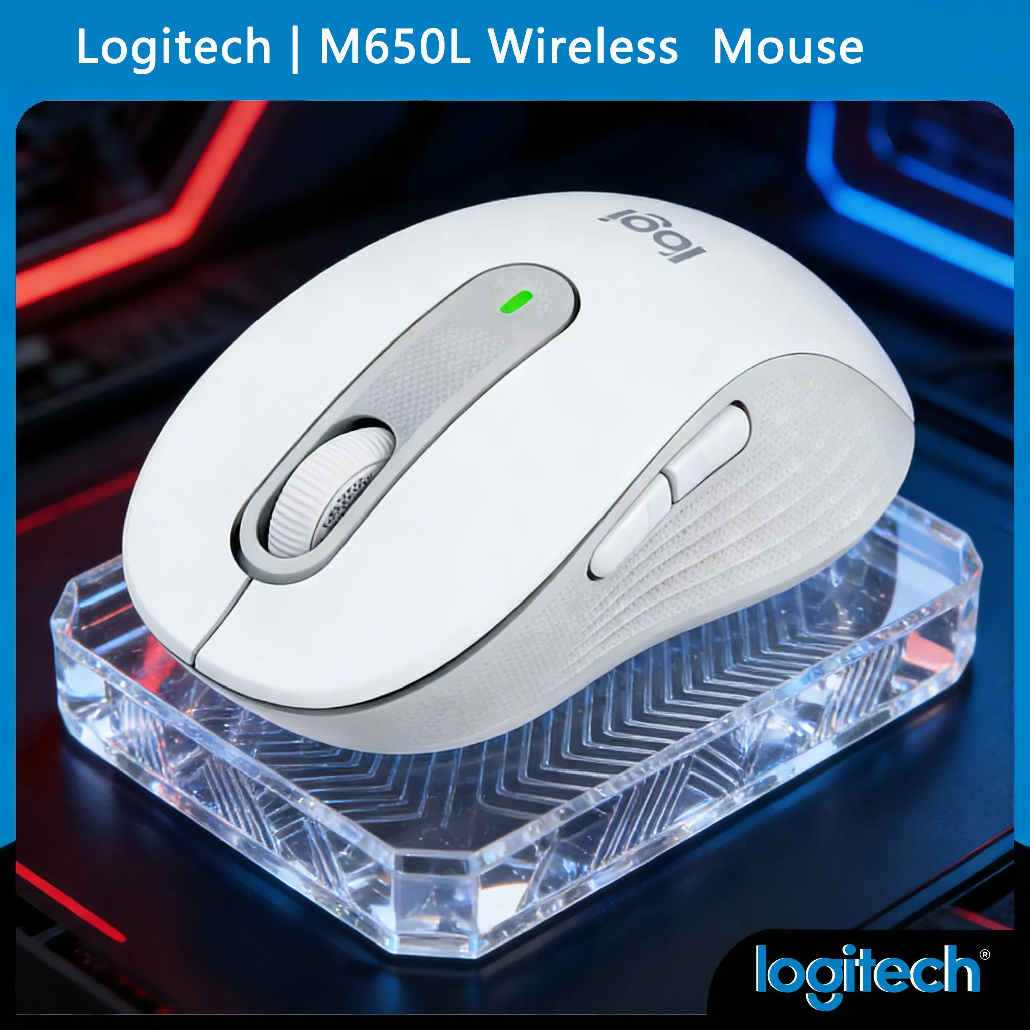

M650/M650L Wireless Mouse, 2-Year Battery No Charging Hassle