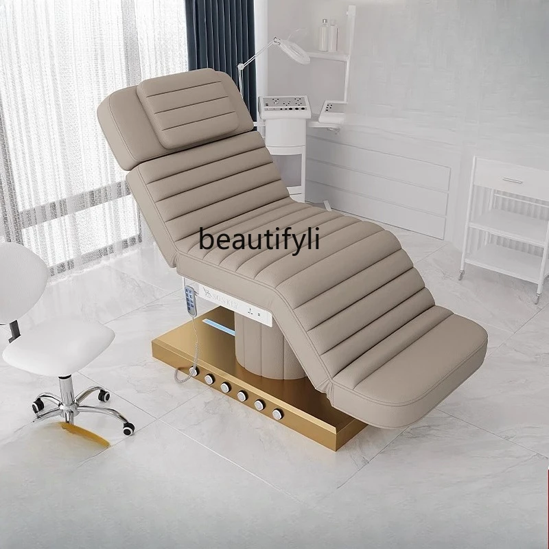

Electric Deluxe Beauty Bed Beauty Salon Special Massage Massage Bed Multifunctional Embroidery Physiotherapy Bed