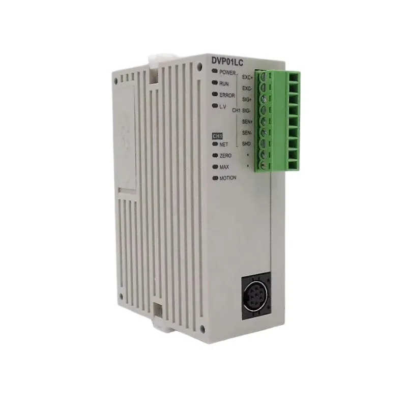 New Original DVP01LC-SL Load Cell Weighing Module 24-Bit PLC Expansion Unit for Weight and Tension Control