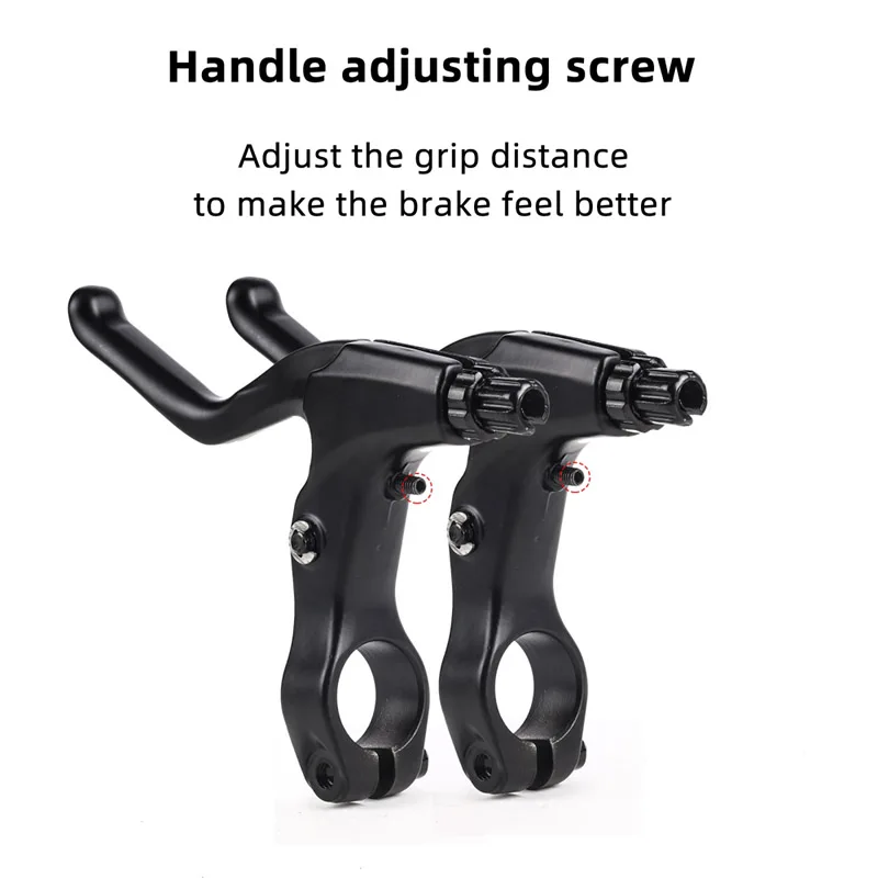 BUCKLOS Hydraulische Scheibenbremsen Für MTB – Set Vorne/hinten, 800/1450 Mm, Rot/schwarz
