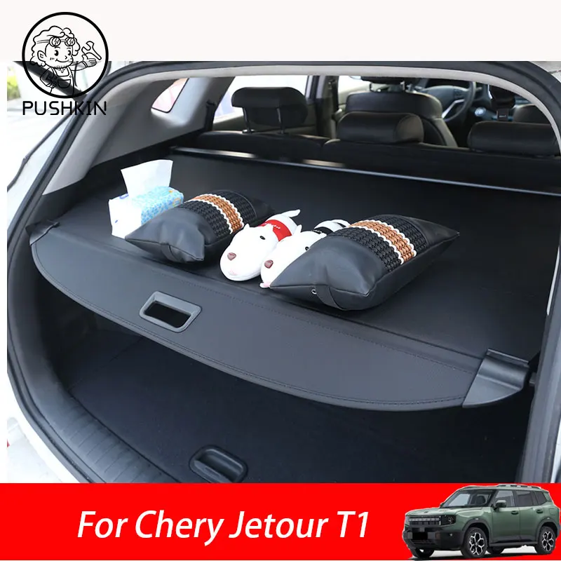 Rear Trunk Cargo Cover For Chery Jetour T1 2025 2026 car curtain Partition Board Shielding Shade Curtains Interior Accessories