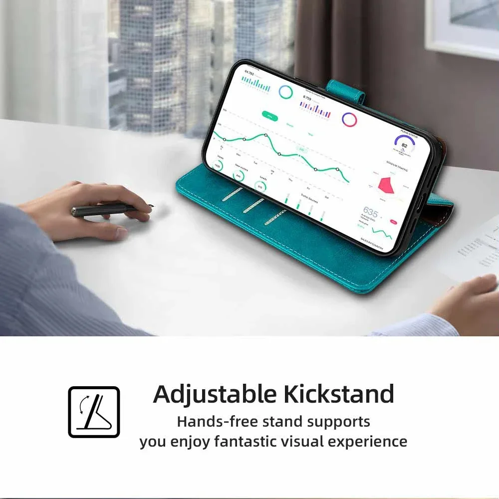 Кошельки для монет, флип-чехол для телефона для OPPO A18 A17 A17K A16 A16S A15 A15S oppo A35 A9 A9X, кожаный чехол-книжка с подставкой, Funda RFID