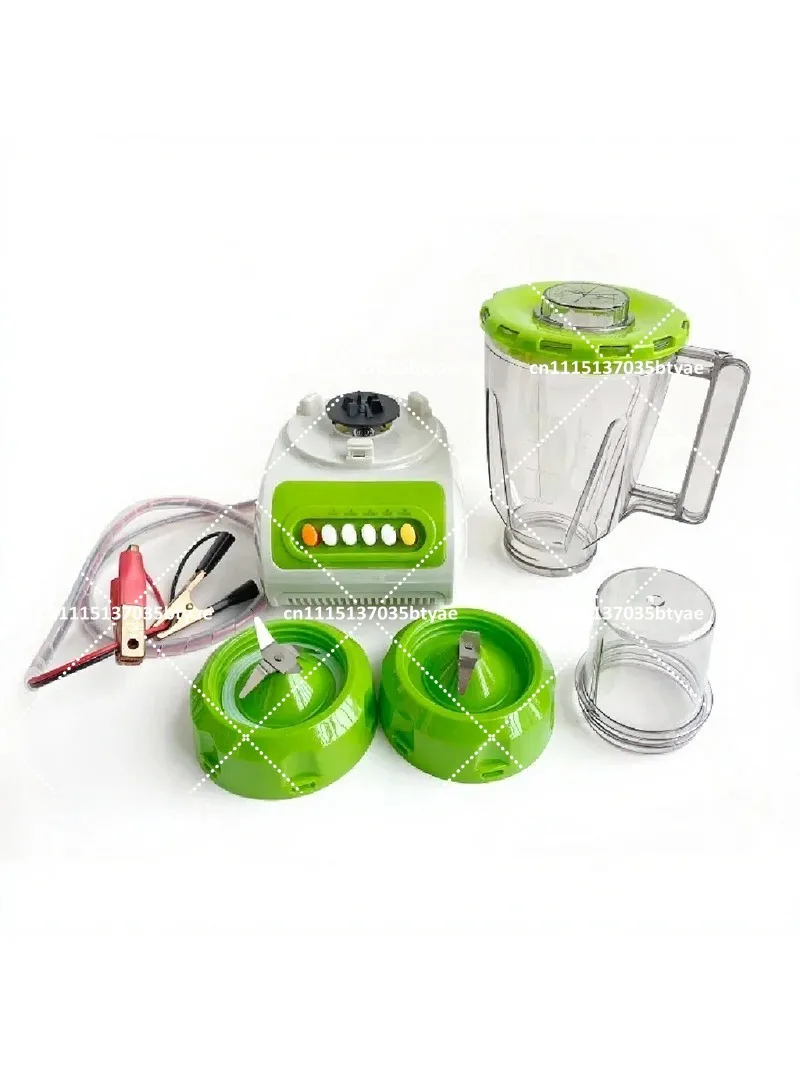 12V 24V DC Blender Electric Portable Blender for Car Truck Boat Solar Battery Powered
