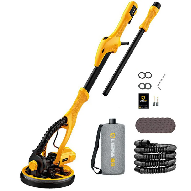 Lightweight Wall Grinding Machine Vacuum Integrated Wall Putty Polishing Machine Dust Free Sandpaper Machines Wall Sanding Tool