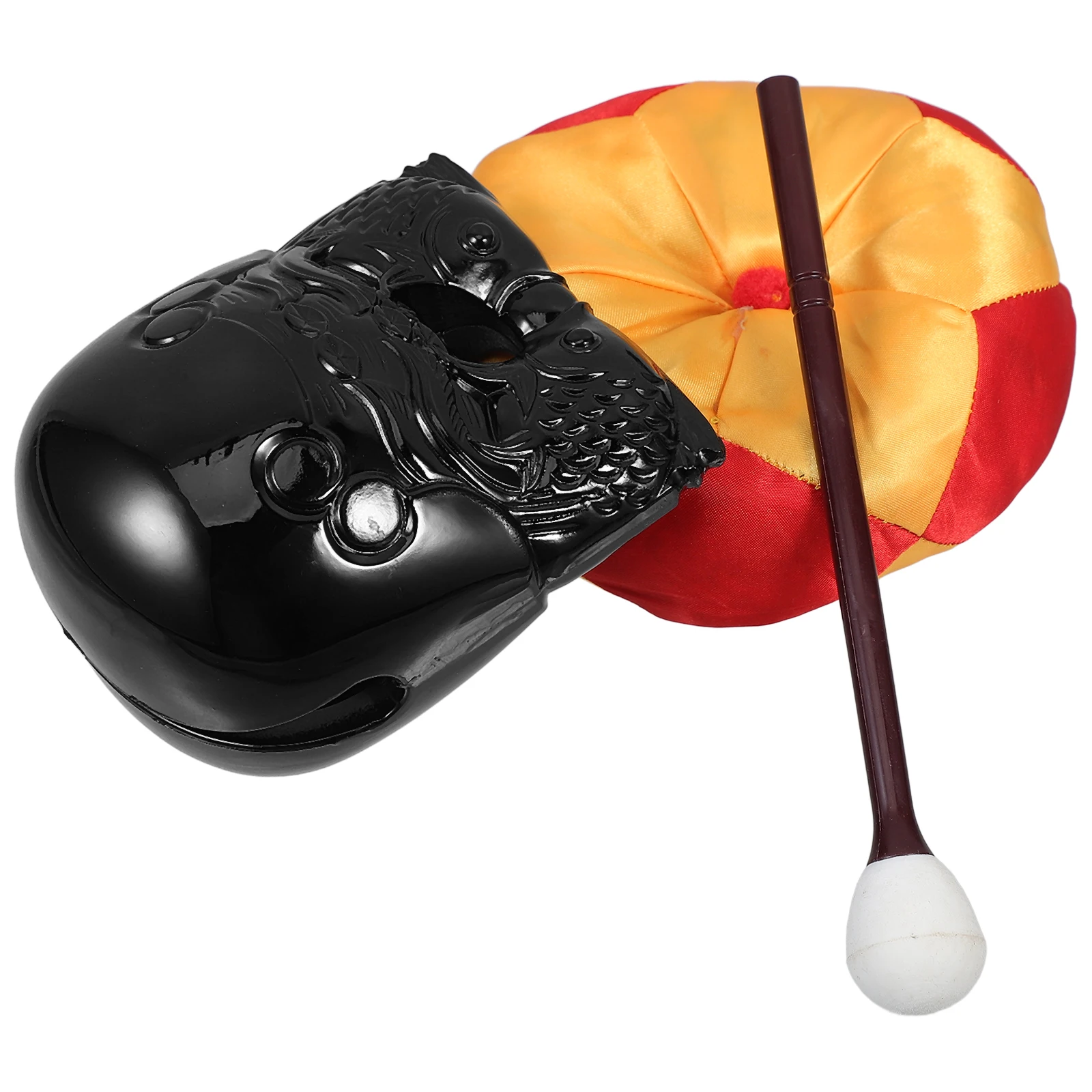 

1 set Set Premium Acrylic Durable Smooth Edge Loud Sound Reciting Tool Cushion Buddhist Decor Religious Supply