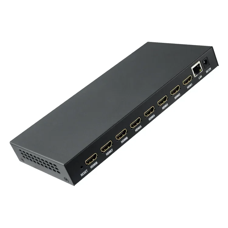 H.264 8-channel Dual Streaming Encoder