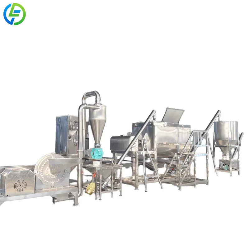 Customized Washing Powder Detergent Powder Mixing Filling Packing Machine Line Instant Oats Whey Powder Production Line